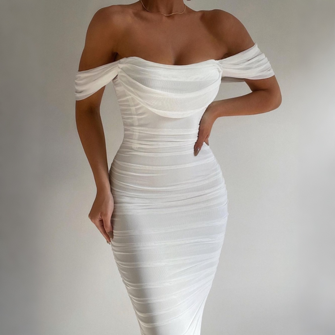 Céleste - Off Shoulder Dress