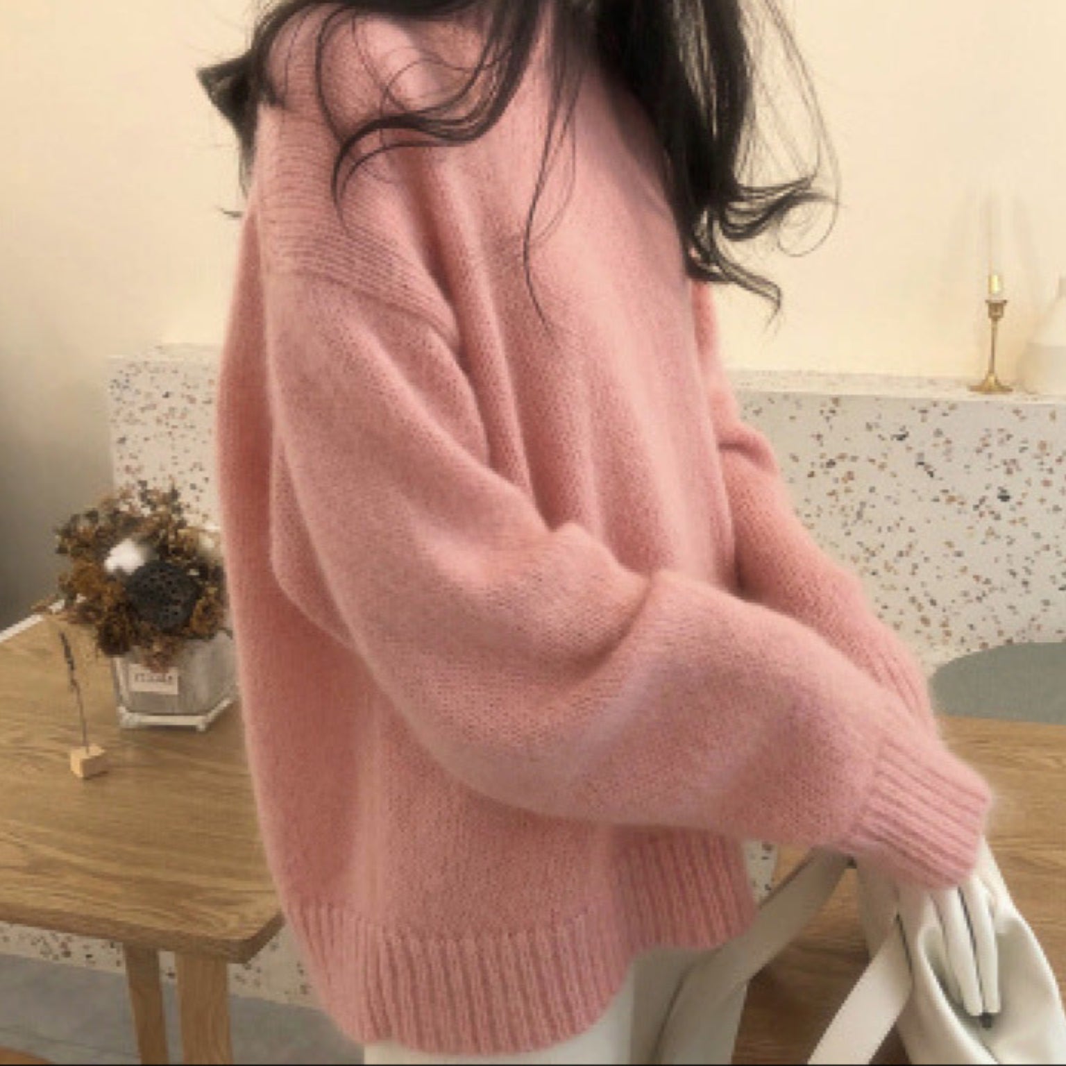 Sophia - Mohair Crewneck